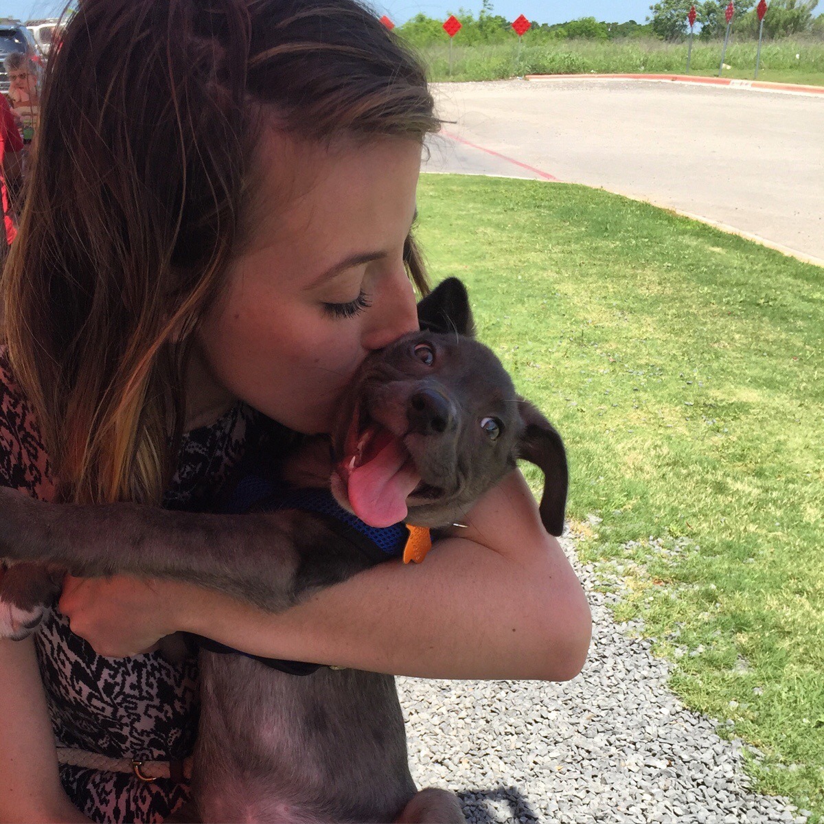 awwww-cute:  Look how happy she is (OC) (Source: http://ift.tt/1d8qZo6)