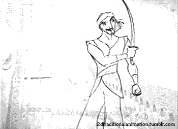 2d Traditional Animation Sinbad James Baxter