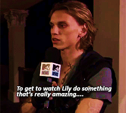 Cassandraclare:  Jamie Talks About Working With Lily On Set.