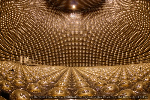 thekhooll:Super-Kamiokande “Super-Kamiokande is the large water Cherenkov detector. The Super-Kamiokande is operated by an international collaboration of about 110 people and 30 institutes from Japan, the United States, Korea, China, Poland and Spain.