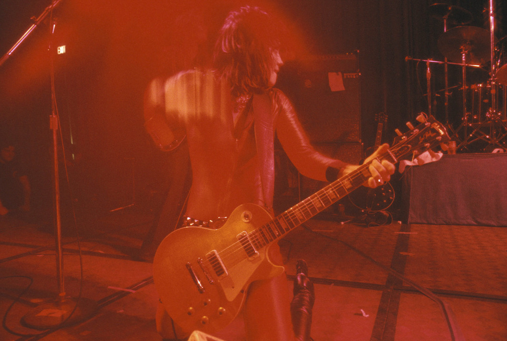 thegoldenyearz:Joan Jett by Brad Elterman at The Runaways sound check at The Roxy,