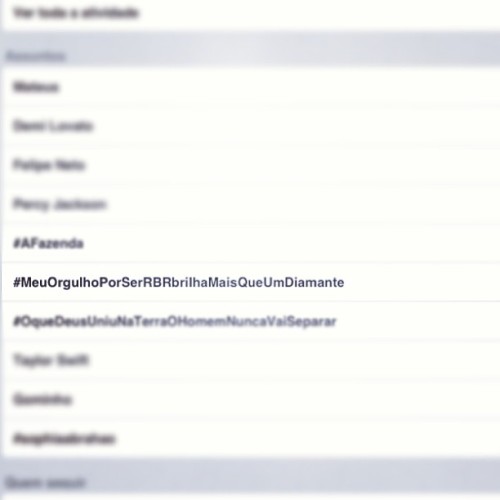 umpandasemtoddynho:  #MeuOrgulhoPorSerRBRbrilhaMaisQueUmDiamante 