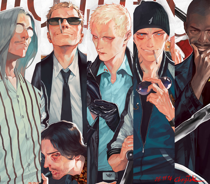 ctkcave:  05/11/14 Vince, Larry, Shawn, Jack, Stephen and Buck