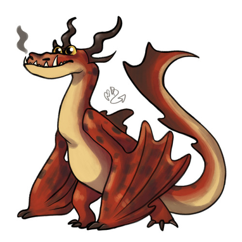dragondailies: Day 238: Hookfang (request)