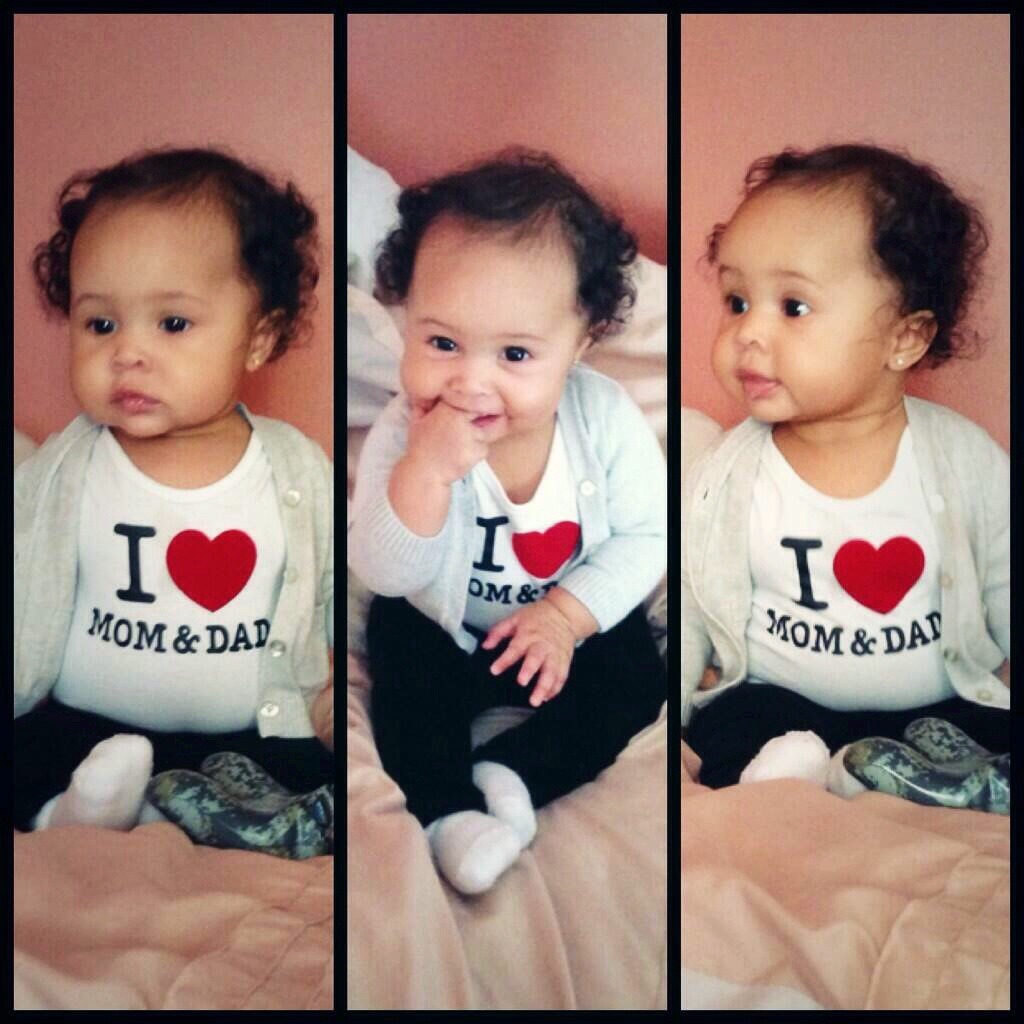 royaltymerissa:  My baby love 😍☺️  awwww, one real gorgeous and adorable baby 