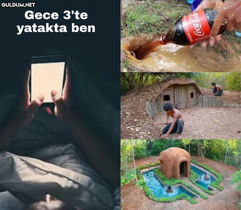 Düştük yine batağa.. Gece...