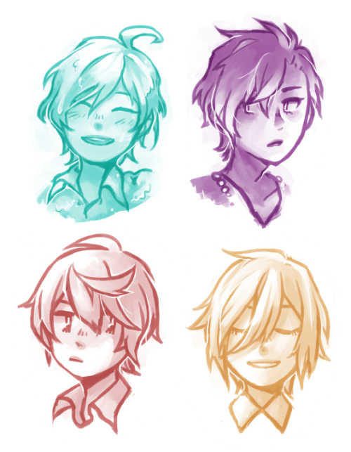 snart: i asked my friends to tell me which characters to draw…i got very excited about leon