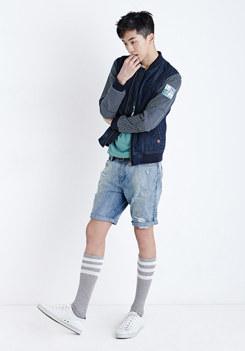 stardustmodel:  남주혁 Nam Joo Hyuk Thursday Island 2014 S/S Lookbook Photo from