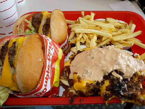 Double cheese burger