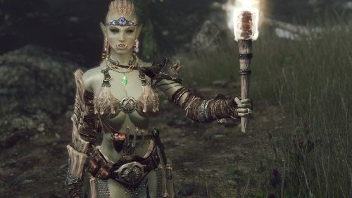 theimmersivist:The most recognized face in Skyrim, apparently. She hates it.