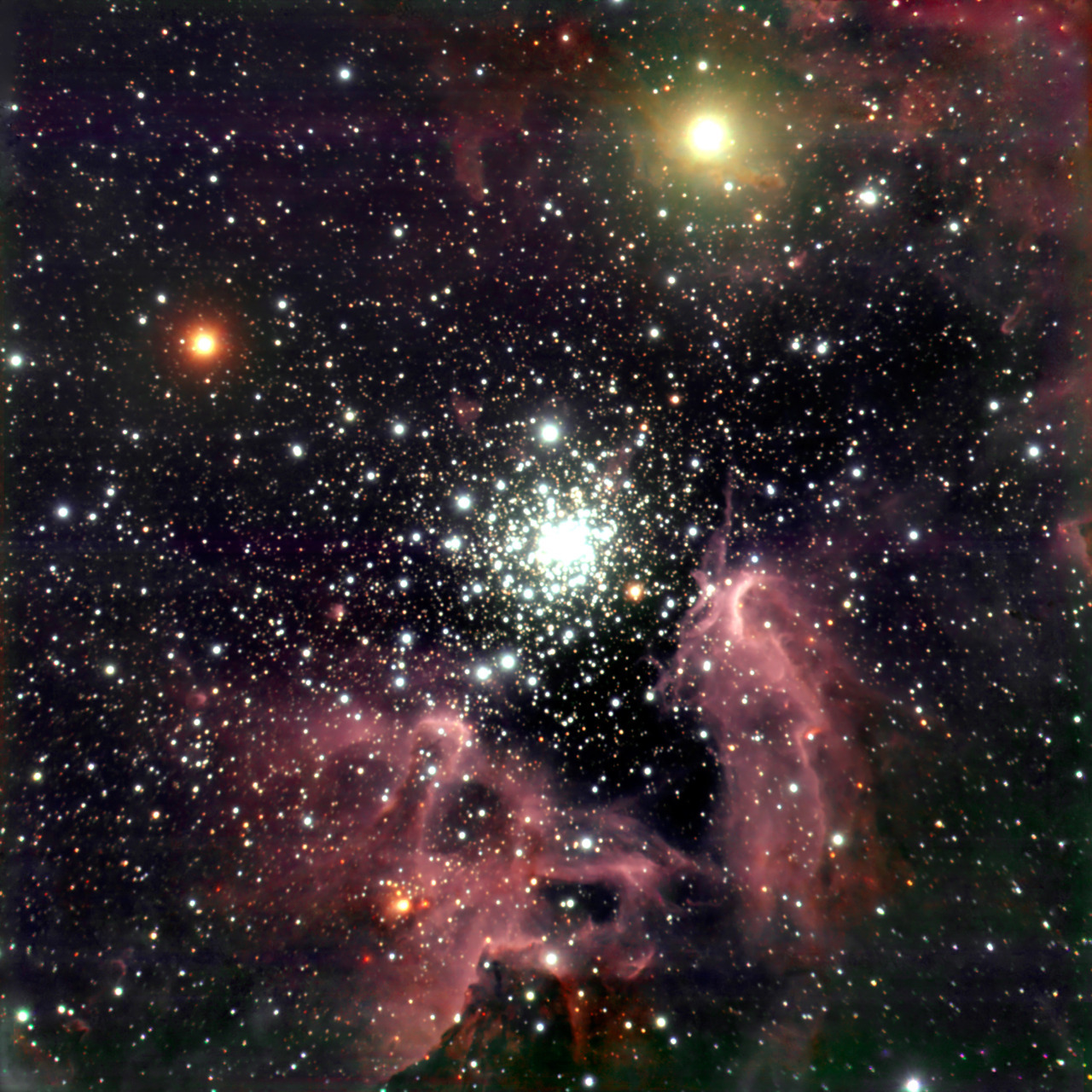 just&ndash;space: The Galactic Starburst Region NGC 3603  js 