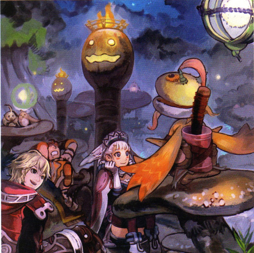 best-dadapon:  More official Xenoblade art. This time featuring Makna Forest.From Xenoblade: The Secret file: Monodo ArchivesThe scans are from Katimus and can be found here.