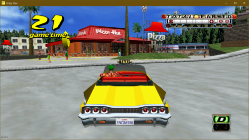 So an update on the crazy taxi DC restoration mod for the steam version.A guy came to my discord ser