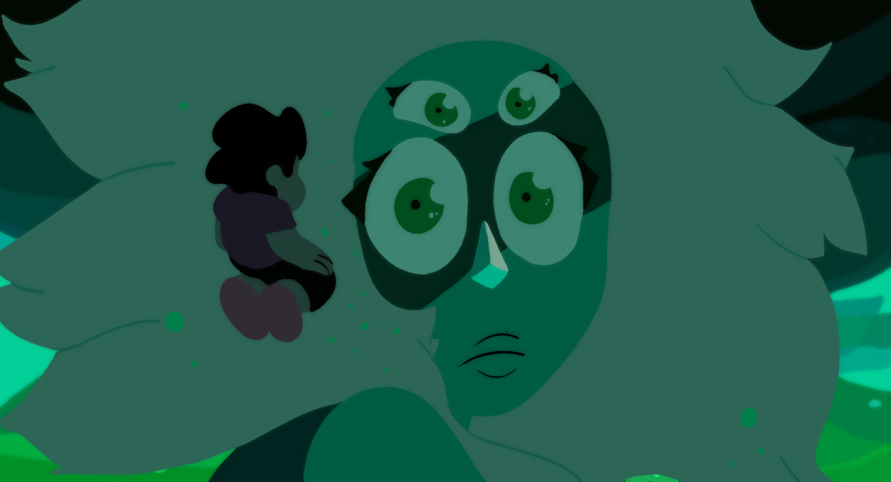 kowskie:  Screenshot redraws from Steven Bomb! Hoo what a week