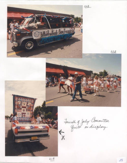 Scenes from 4th of July parade celebrating Whitefish Bay’s centennial, 1992.From volume 29 in 