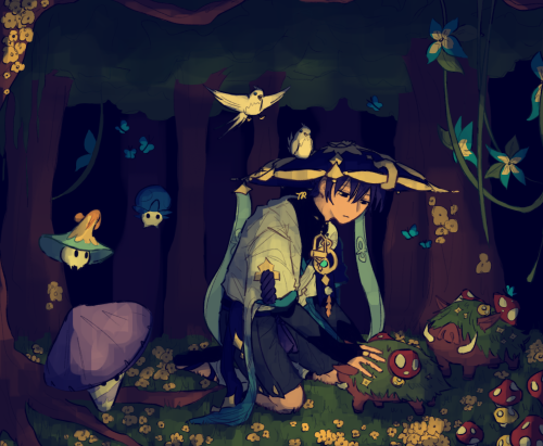 I Have This Immense Urge To Surround Him With Living Things