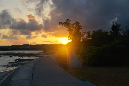 Sunset at Ou Island / 奥武島の夕陽