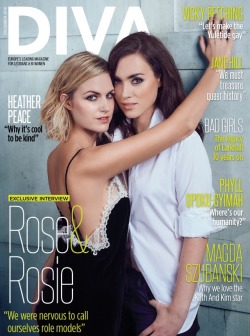 thecarolinebelle:  “We are lucky enough to be able to create content that we love and have a great time… Make sure you do something you really enjoy, because there’s no point wasting your time.” - @roseellendix &amp; @roxeterawr for Diva Magazine