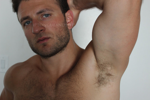 My friend Chris showing his hairy armpit. porn pictures