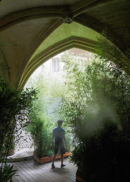 archatlas:  Festival des Architectures Vives 2016  For the Festival des Architectures Vives, a team of designers from France has created a number of artistic installations in Montpellier. the annual event reflects on architecture and its development