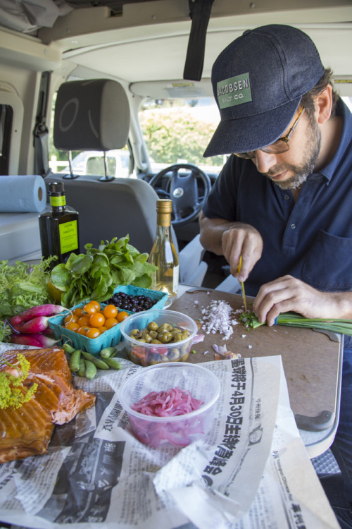 Founder Tony Shure’s “Van Salad”Location: Seattle, WAChopt Founder Tony Shure had a dream…wel