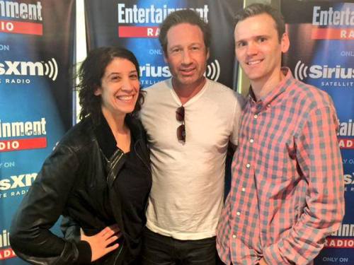 youokay-mulder: lostdogs10: David Duchovny visits the SiriusXM Studios on May 13, 2015 in New York C