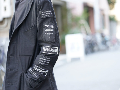 Yohji Yamamoto×Ready MadePicked Long JacketDEVOALong Shirt CottonYohji YamamotoPadded Cropped 