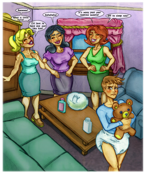 pinkdiapers:Commission COmic