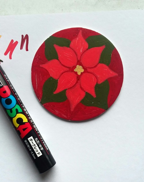 Native To Mexico With Brilliant Red And Green Colors, Poinsettia
