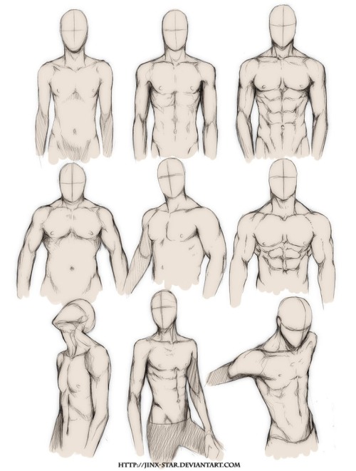 fucktonofanatomyreferences:  A glorious fuck-ton of male anatomy references by Jinx-Star on DeviantA