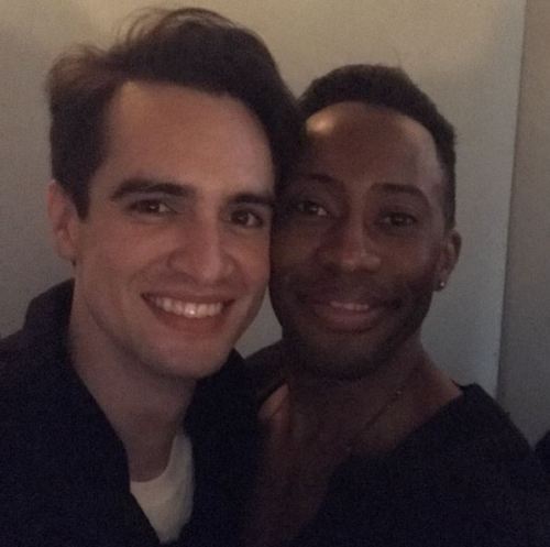 brendonuriesource:ericlajuan: A #happytrails to this #rockstar@brendonurie (of @panicatthedisco and 