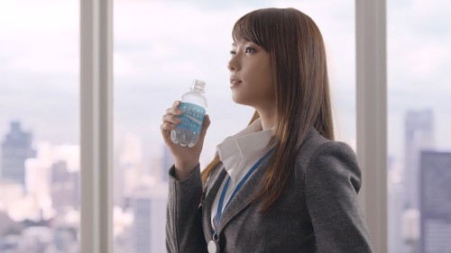 unknown999:  「深田恭子」+「ポカリスエット イオンウォーター」 (via ポカリスエット イオンウォーター | 大塚製薬)