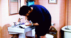 meerareed:   I got really hot in my leather pants so I took them off, but they must have shrunk from the- the sweat or something, or- or my legs expanded from the heat. I- I can’t get them back on, Joey! I can’t! 
