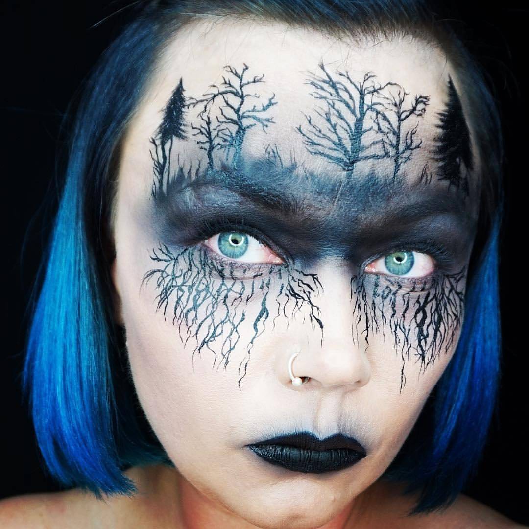 <p>Forest makeup from  @manchester_face_painting<br/>
Wishing you guys an amazing weekend 💙<br/>
➡Issue 5 coming soon ⬅<br/>
 #makeuplooks #forest #dupemag #dark #facepainting #dailylook #instagood #roots #facepainter #manchester #bluehairdontcare #bluehair  #gothicmakeup #polishgirl  #cute #followforfollow #alternativegirl #alternative #gothicmakeup #followme  #punkrock #punkmakeup #makeuplooks #makeuplover #makeupartist</p>