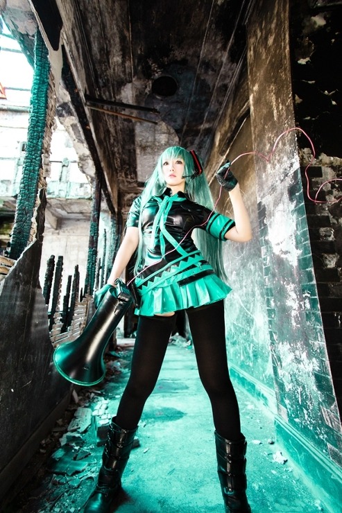 cosplayandanimes:  Hatsune Miku - Vocaloid  source