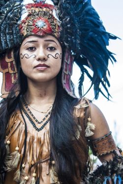 iztac-coatl:    Aztec Warrior by Marlon Hector   