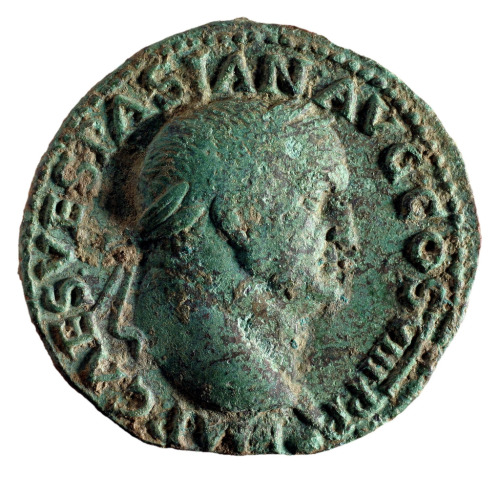 ancientart:Roman coins found during excavations on the site of the former County Hospital, Dorcheste