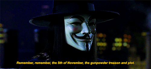 dcvertigodaily:V for Vendetta (2006) directed by James McTeigue