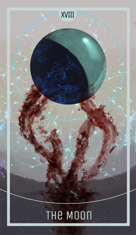 The Expanse tarot: The MoonThis one goes out to all the book readers.The Expanse tarot series part 1