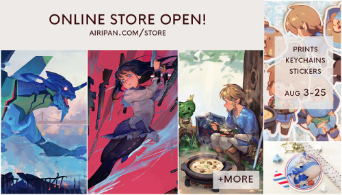 FINALLY!! It is ready!!! My online store is open now!!!!These are my leftovers from previous cons, t
