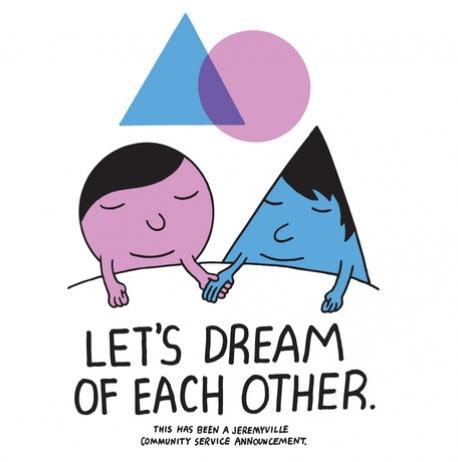 crossdreamers:  Fascinating drawings on love and tolerance from street artist Jeremyville.