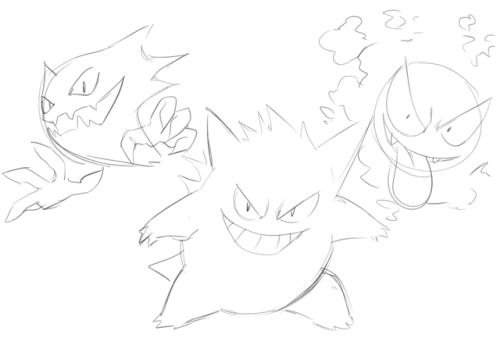 some pokemon sketches