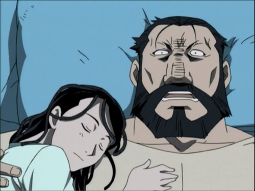 theanimeguru:  Day 3- fave couple Izumi and Sig Curtis from FMA  All I want in life