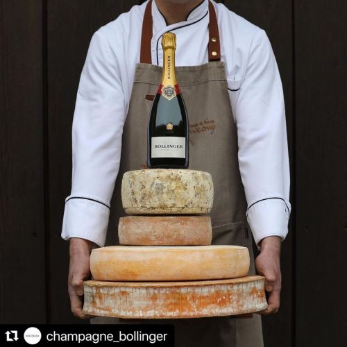 #Repost @champagne_bollinger with @make_repost ・・・ シャンパンとチーズ、これほどダイナミックな組み合わせがあるでしょうか。 この2つのペアリングは、オ