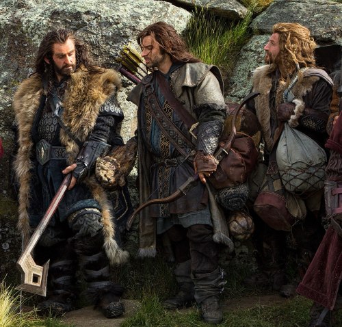 Dear, happy holiday<3All Thorin, Fili and Kili at my expense!