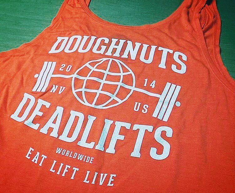 :
Proud to see design #2 of 8 for my friends @doughnutsanddeadlifts come to life today!
#danbradleydesignco #designer #appareldesign #doughnutsanddeadlifts #fitness #weightlifting #doughnuts #deadlifts