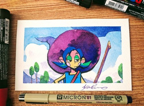 even MORE paintings done during the SGDQ week this year (:gouache and posca paint markers