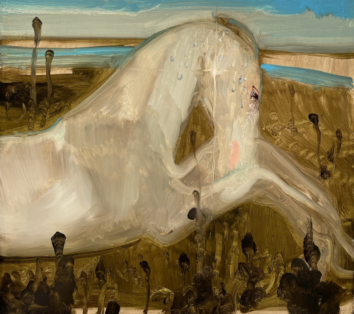supersonicart:Rae Klein’s “Waiting in the Field.”Opening on December 11th, 2021 at The Valley Galler