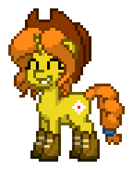 This Is Sharpshooter! A Pony That Came From Appaloosa To Ponyville When She Got An Application Into The