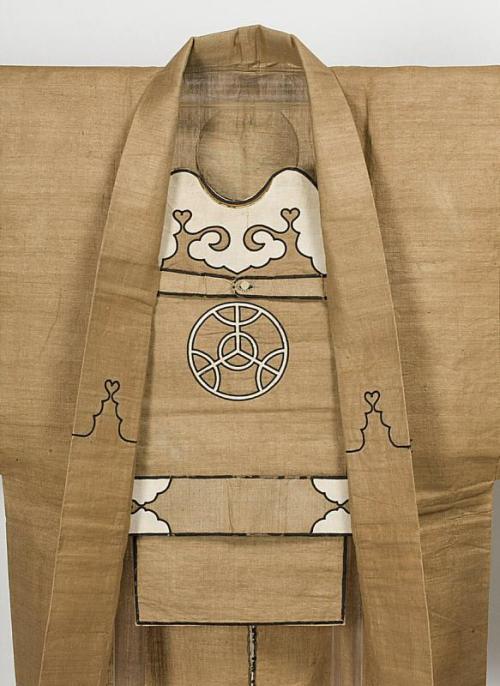 Fire procession costumePlace of Origin: JapanDate: 1700-1800Object Name: CostumeMaterials: Silk, ram